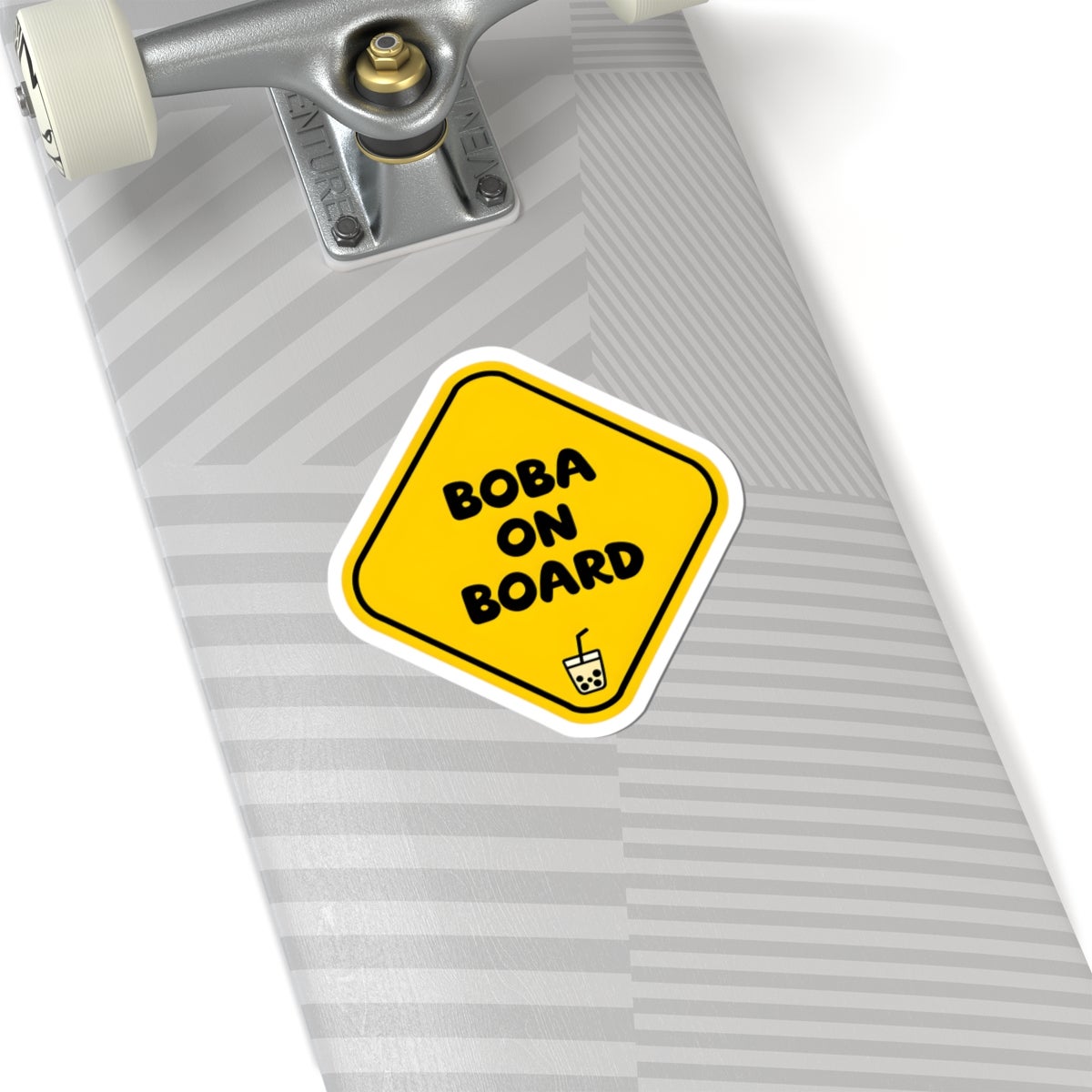 Boba On Board Kiss-Cut Stickers 