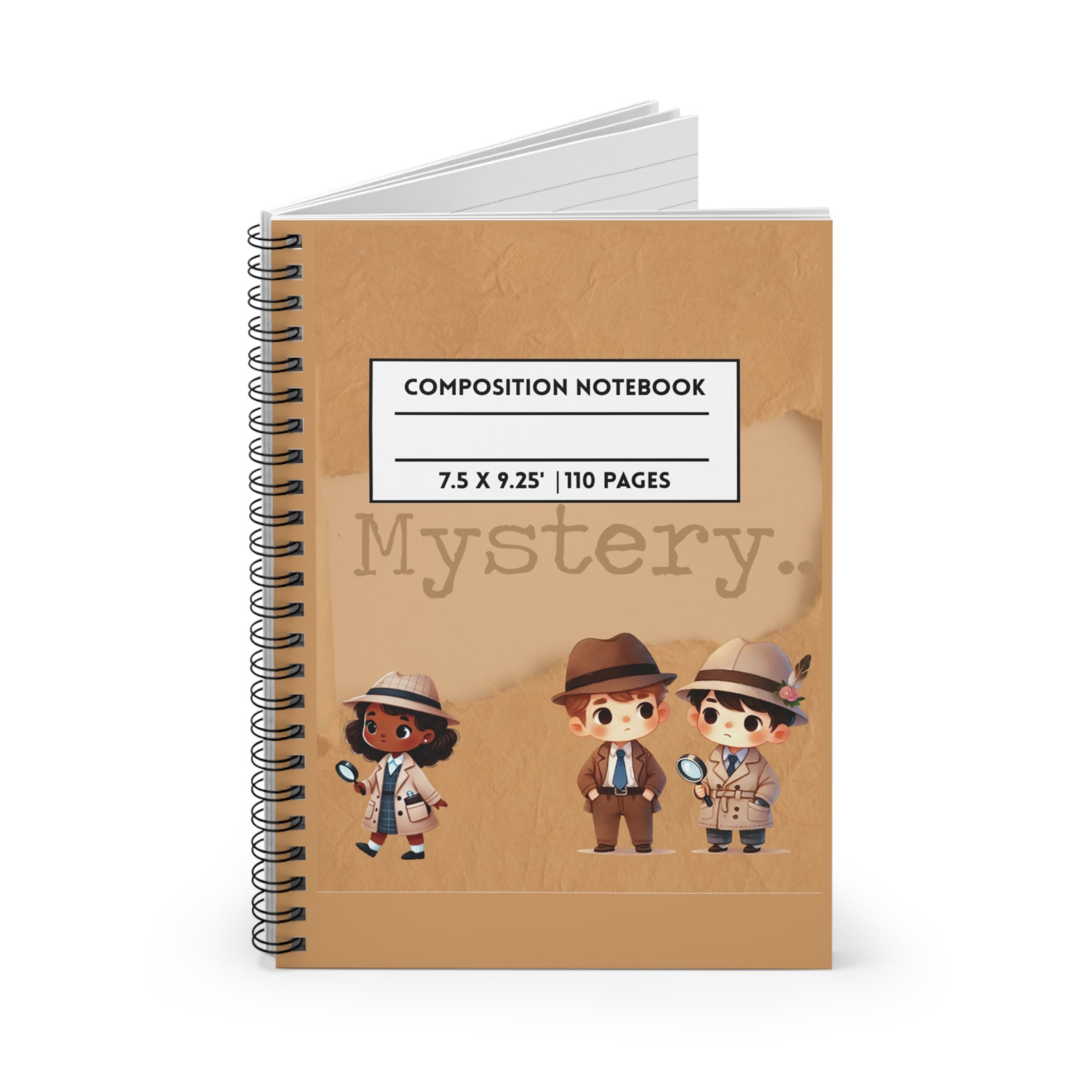 My Detective Notebook: Top Secret Writing Journal for Kids
