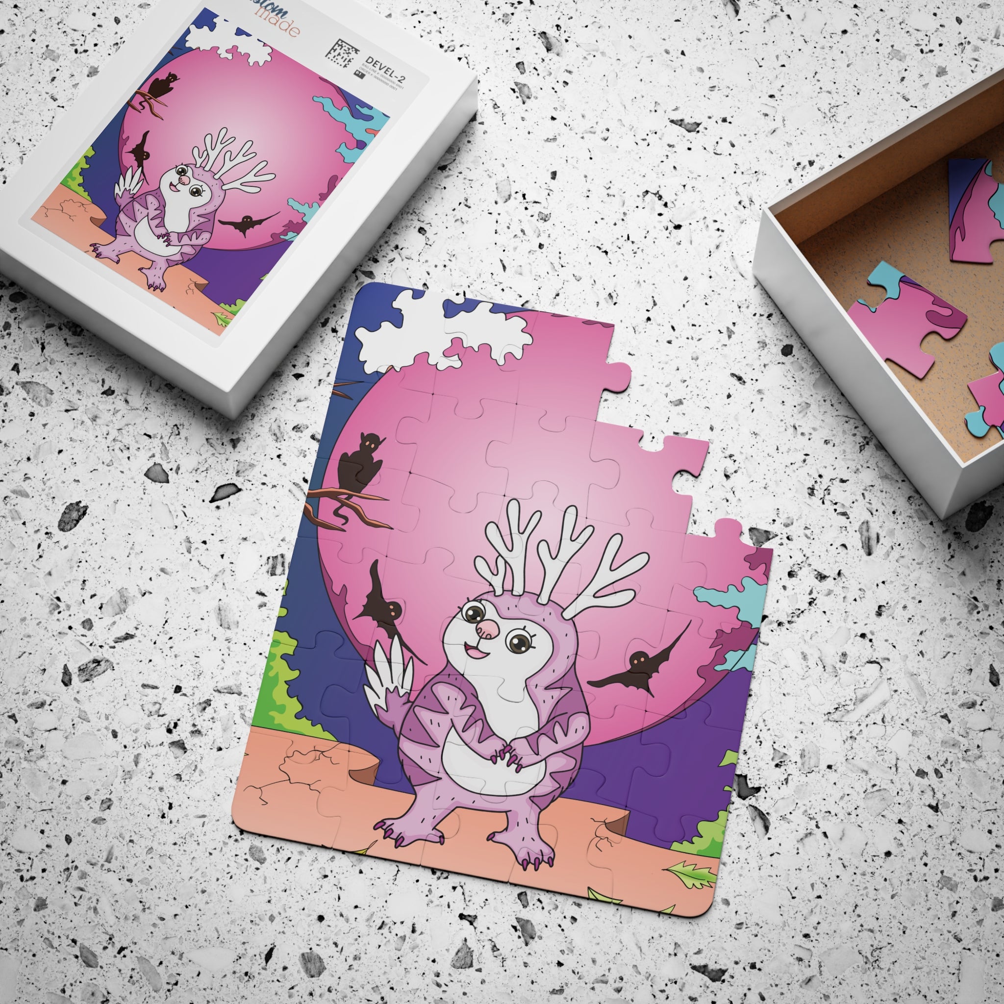 Kids' Puzzle Alien Monster, 30-Piece