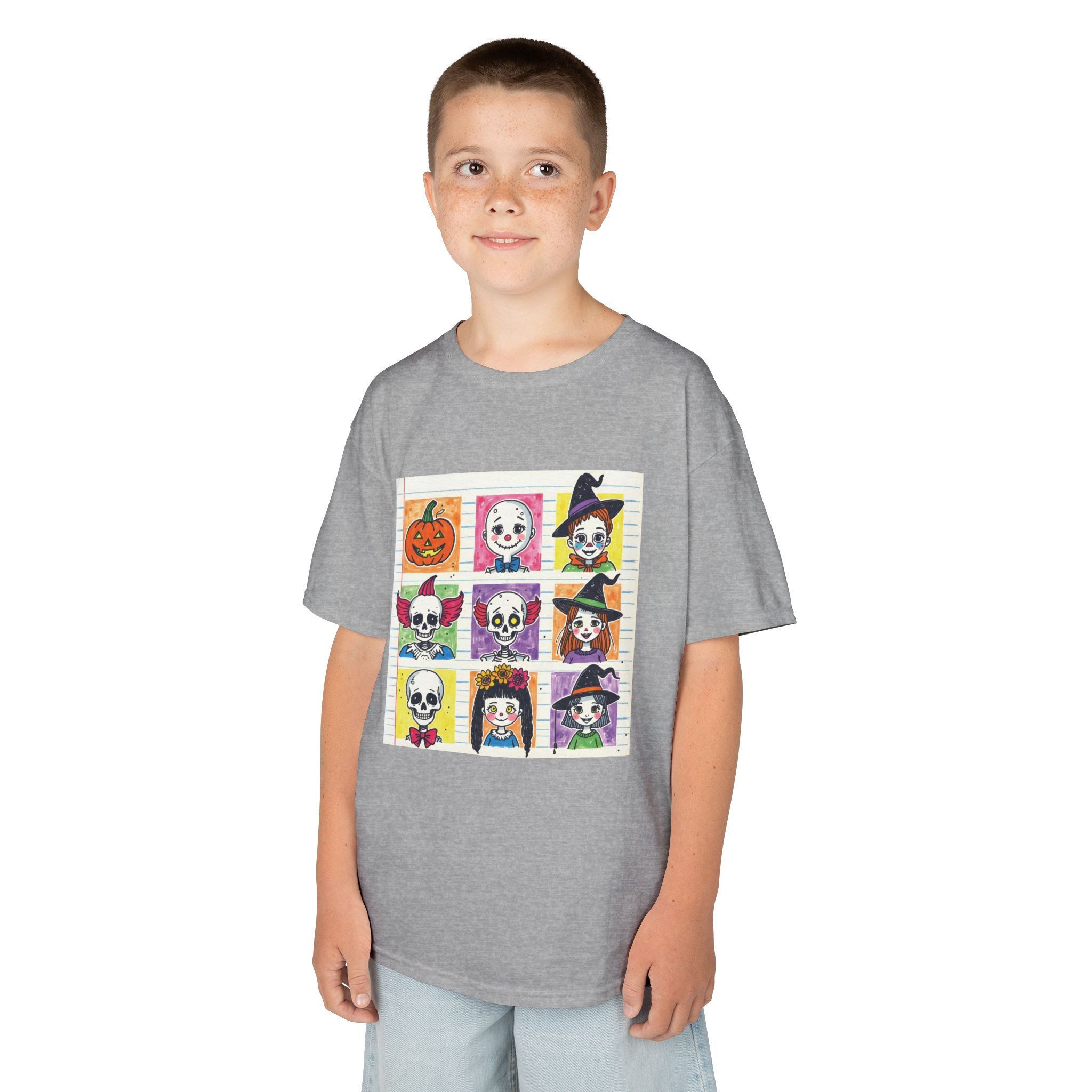 Halloween Kids Tee, Fun Halloween Shirt, Kids Graphic Tee, Spooky Kids Clothing, Trick or Treat Tee, Holiday Apparel