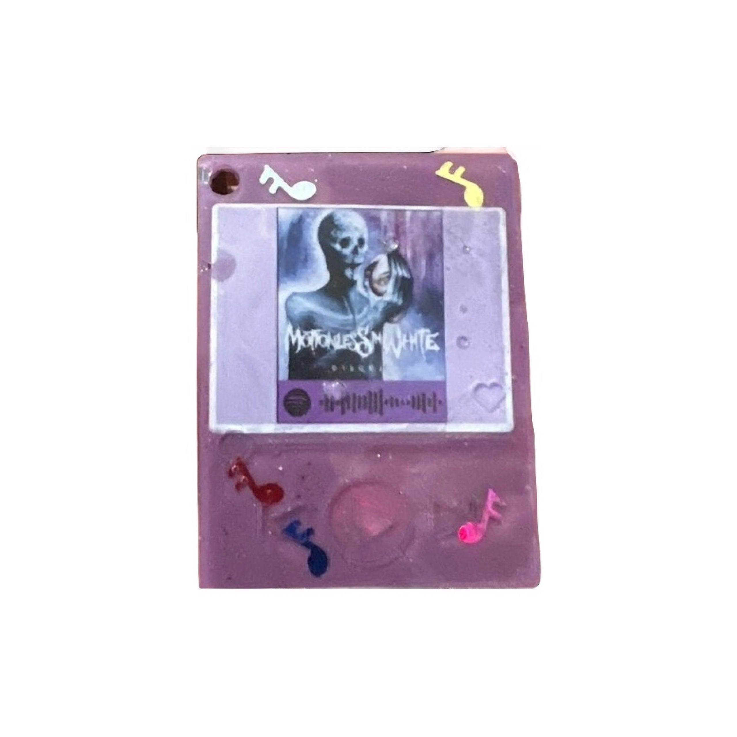 Bleeding Frequencies Keychain