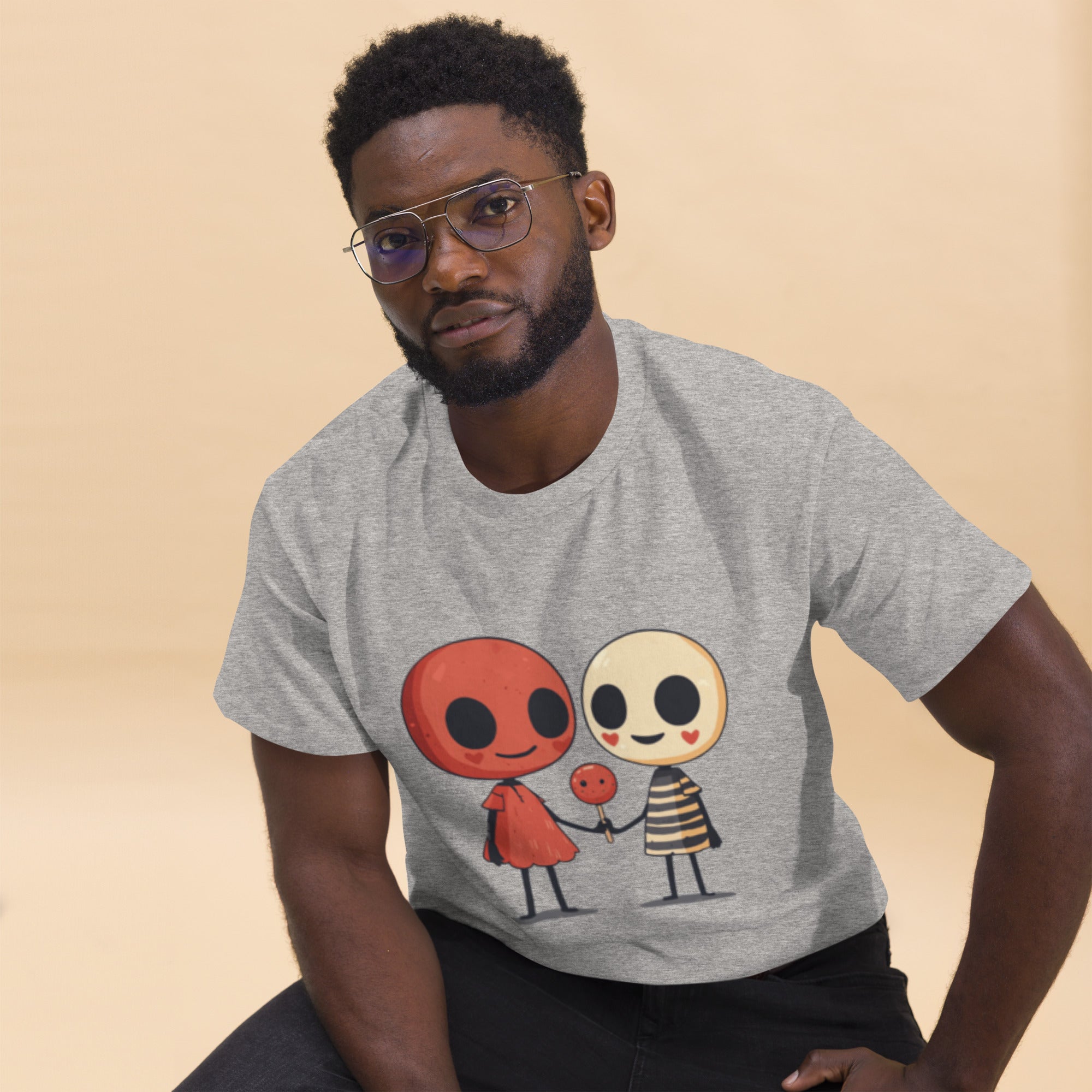 Unisex classic tee circle friends