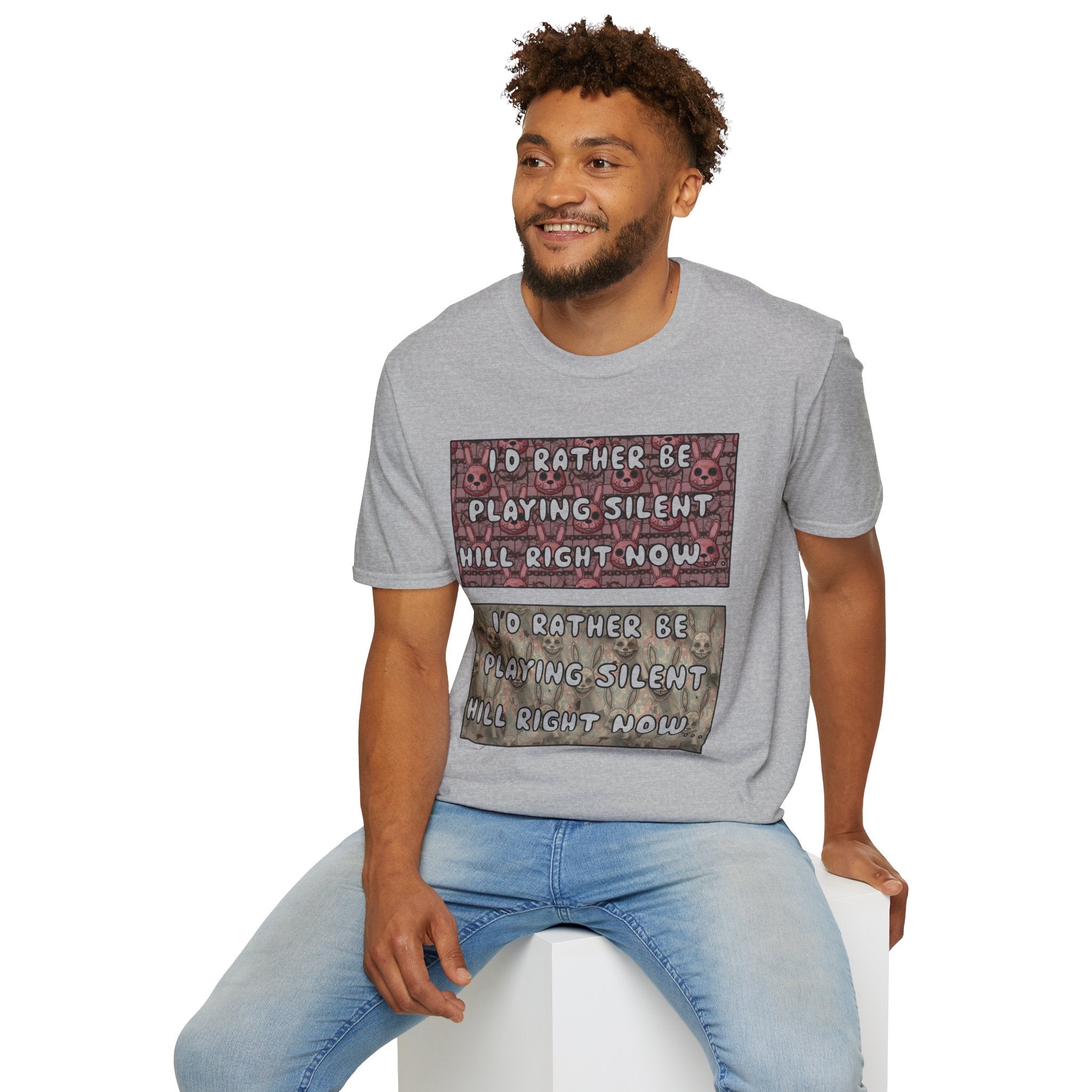 Silent H Gamer T-Shirt, Video Game Shirt, Unisex Apparel, Gaming Gift, Graphic Tee, Casual Wear